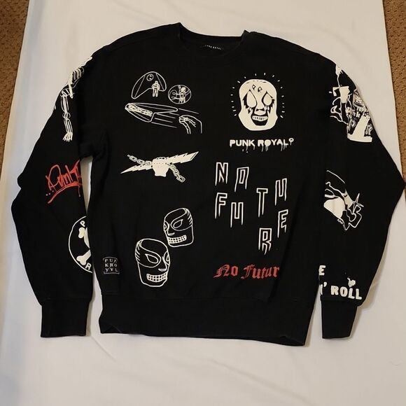 Punk royal man's pullover small - Picture 1 of 10